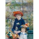 Puzzle   Pièces Magnétiques - Auguste Renoir : Deux Soeurs sur la Terrasse, 1881