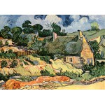 Puzzle   Pièces Magnétiques - Vincent Van Gogh : Les chaumes de Cordeville, 1890