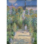 Puzzle   Pièces XXL - Claude Monet - Le Jardin de l'Artiste à Vétheuil, 1880