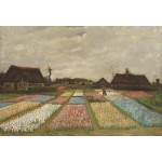 Puzzle   Pièces XXL - Vincent Van Gogh - Flower Beds in Holland, 1883