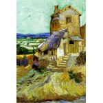 Puzzle   Vincent Van Gogh : Le Vieux Moulin, 1888