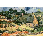 Puzzle   Vincent Van Gogh : Les chaumes de Cordeville, 1890