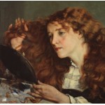 Puzzle  Grafika-01156 Gustave Courbet: Jo, La Belle Irlandaise, 1866