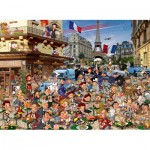 Puzzle  Grafika-02989-P Ruyer - Les Trente Glorieuses