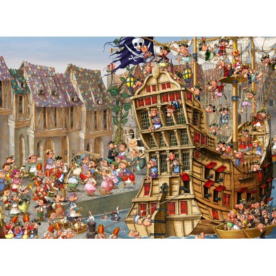 Puzzle Grafika-02992-P François Ruyer - Pirates
