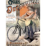 Puzzle   Affiche pour les Vélos Decauville, 1892