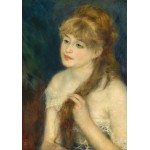 Puzzle   Auguste Renoir : Jeune Femme Tressant ses Cheveux, 1876