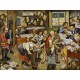 Brueghel Pieter le Jeune : Le Paiement de la Dîme, 1617-1622