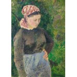 Puzzle   Camille Pissarro : Paysanne, 1880