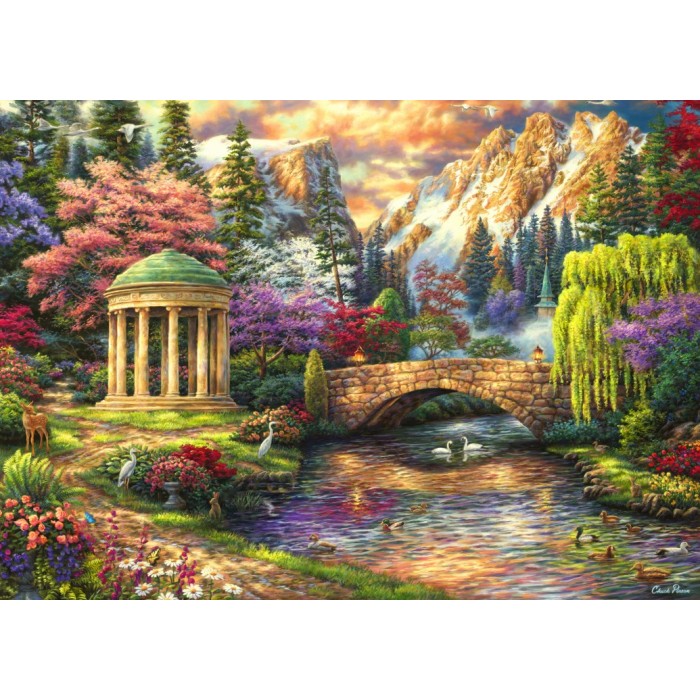 Puzzle   Chuck Pinson - Peace of the Garden