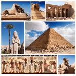 Puzzle   Collage Egypte, Sphinx et Pyramide