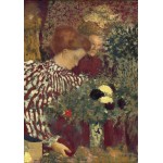 Puzzle   Edouard Vuillard : Femme dans une robe rayée, 1895