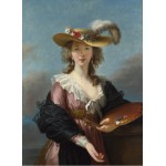 Puzzle   Elisabeth Vigée-Lebrun : Autoportrait au Chapeau de Paille, 1782