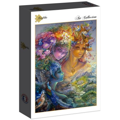 Puzzle Grafika-F-30002 Josephine Wall - The Three Graces