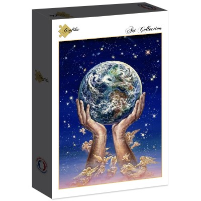 Puzzle Grafika-F-30039 Josephine Wall - Hands of Love