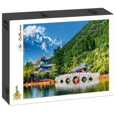 Puzzle Grafika-F-30095 Jade Dragon Snow Mountain