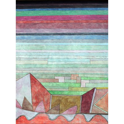 Puzzle Grafika-F-30120 Paul Klee : Blick in das Fruchtland, 1932