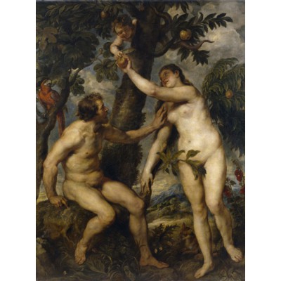 Puzzle Grafika-F-30141 Peter Rubens : Adam et Ève, 1628-1629