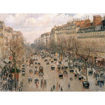 Puzzle Grafika-F-30153 Camille Pissarro : Boulevard Montmartre, 1897