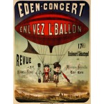 Puzzle  Grafika-F-30161 Affiche pour Eden-concert , 1884