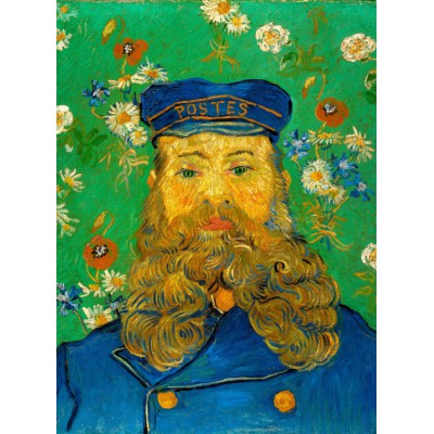 Puzzle Grafika-F-30306 Vincent Van Gogh : Portrait de Joseph Roulin, 1889