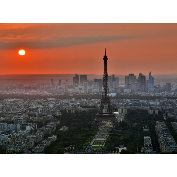 Coucher de Soleil sur Paris