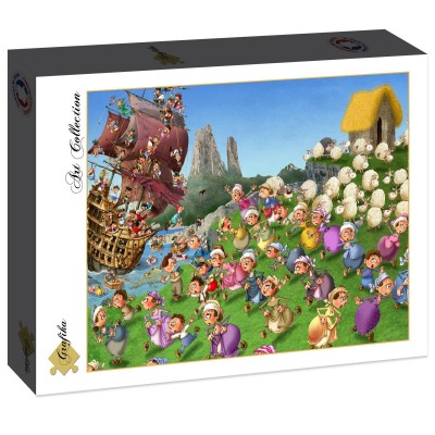 Puzzle Grafika-F-30380 François Ruyer - Pirates 1