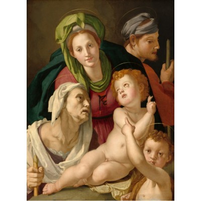 Puzzle Grafika-F-30468 Agnolo Bronzino : La Sainte Famille, 1527/1528