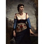 Puzzle  Grafika-F-30552 Jean-Baptiste-Camille Corot : Agostina, 1866