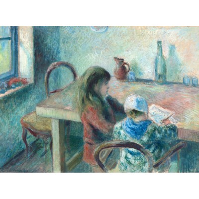 Puzzle Grafika-F-30573 Camille Pissarro : Les Enfants, 1880