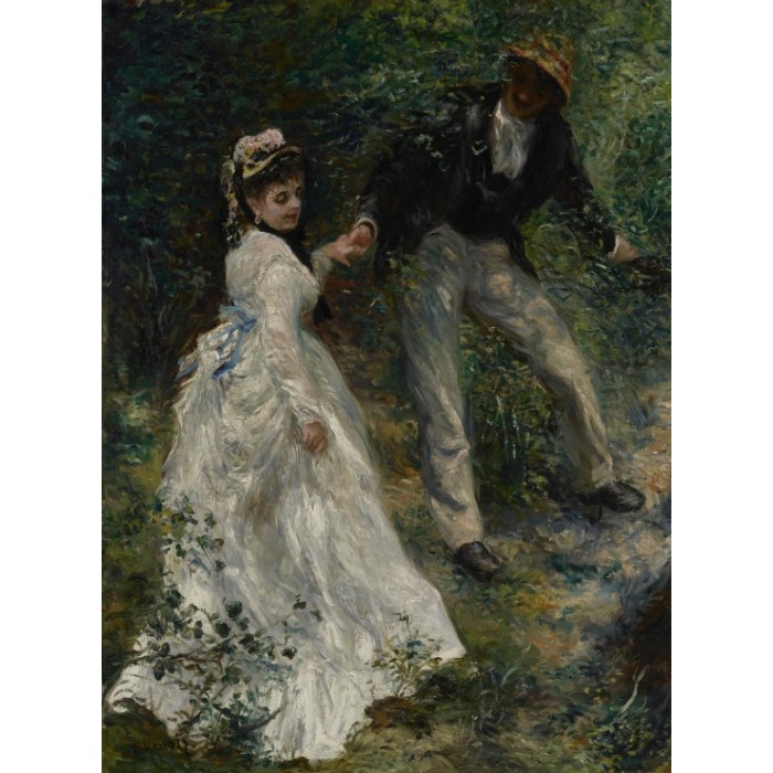 Pierre-Auguste Renoir : La Promenade, 1870