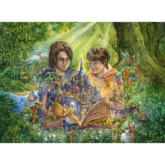 Puzzle Grafika-F-30652 Josephine Wall - Magical Storybook