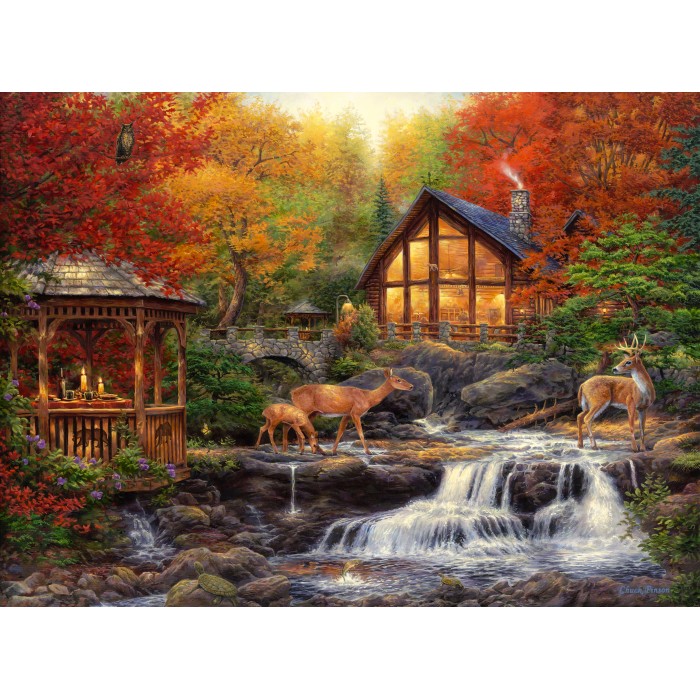 Puzzle  Grafika-F-30762 Chuck Pinson - The Colors of Life