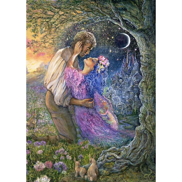 Puzzle Grafika-F-32282 Josephine Wall - Love Between Dimensions