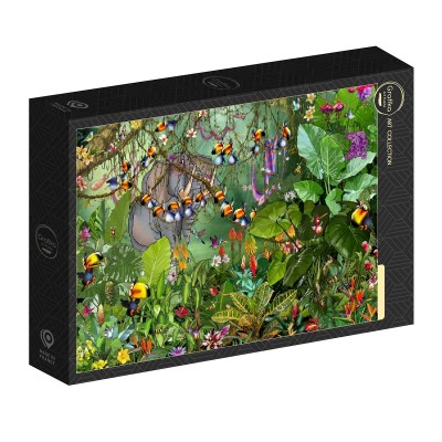 Puzzle Grafika-F-32284 François Ruyer - La Jungle 2
