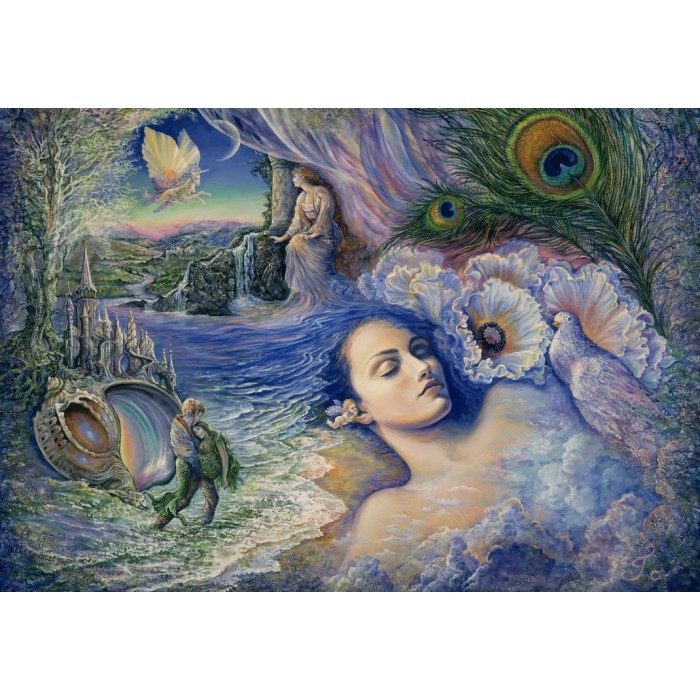 Puzzle  Grafika-F-32400 Josephine Wall - Whispered Dreams