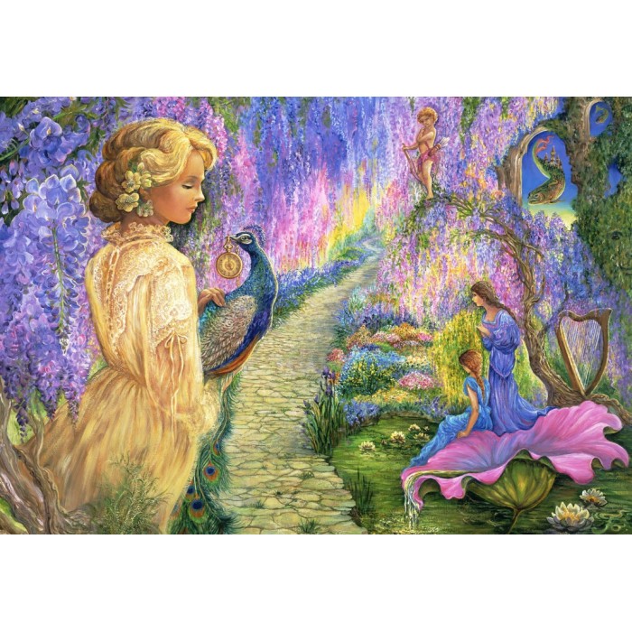 Puzzle  Grafika-F-32417 Josephine Wall - Wisteria Way