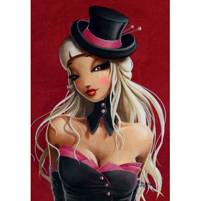 Puzzle Grafika-F-32569 Misstigri - Perle