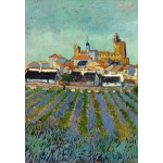 Puzzle  Grafika-F-32777 Van Gogh - View of Saintes-Maries-de-la-Mer, 1888
