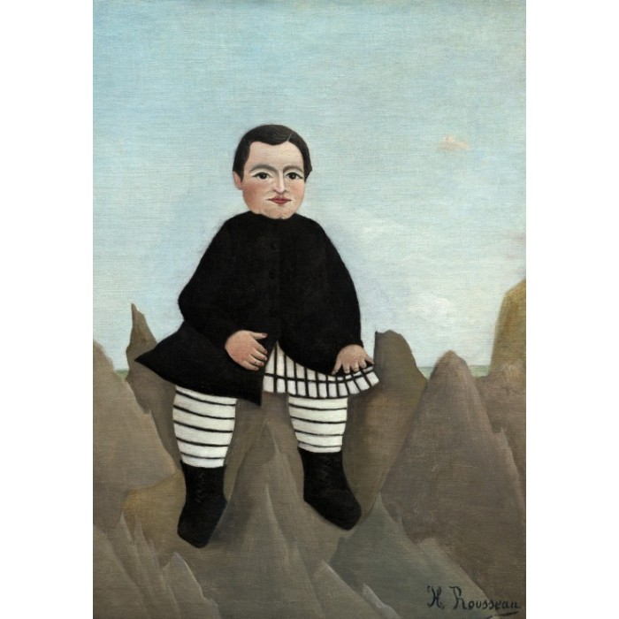 Henri Rousseau : Garçon sur un Rocher, 1895/1897