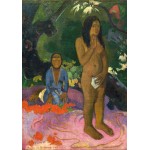 Puzzle  Grafika-F-32853 Paul Gauguin : Parau na te Varua ino (Mots du Diable), 1892