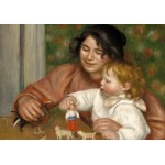 Puzzle  Grafika-F-32870 Auguste Renoir : Gabrielle et le Fils de l'Artiste, Jean, 1895-1896