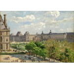 Puzzle  Grafika-F-32916 Camille Pissarro : Place du Carrousel, Paris, 1900