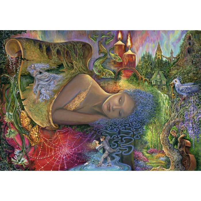 Puzzle  Grafika-F-32979 Josephine Wall - Dreaming in Color