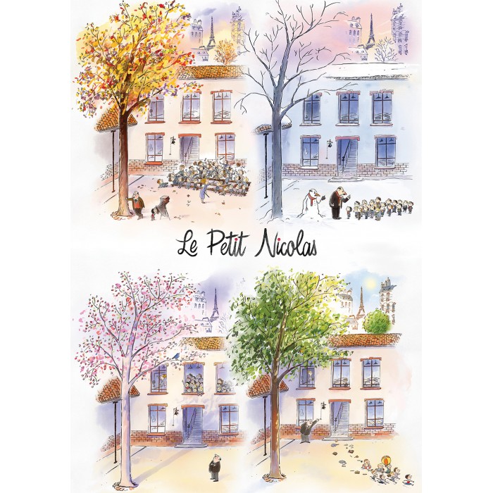 Puzzle  Grafika-F-33373 Le Petit Nicolas - Les Quatre Saisons