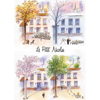 Puzzle Grafika-F-33373 Le Petit Nicolas - Les Quatre Saisons