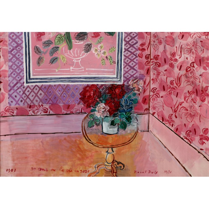 Puzzle  Grafika-F-33408 Raoul Dufy - 30 Ans ou la vie en Rose, 1931