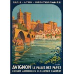 Puzzle  Grafika-F-33420 Roger Broders - Avignon, le Palais des Papes, 1922