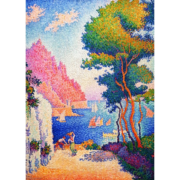 Puzzle  Grafika-F-33426 Paul Signac - Capo di Noli, 1898