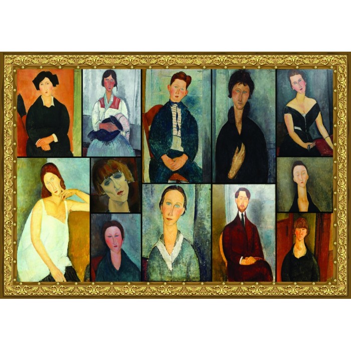 Puzzle   La peinture de Modigliani
